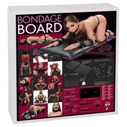 Бондажная складная доска черного цвета Bondage Board