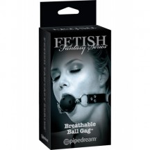 Дышащий кляп FF Series Limited Edition Breathable Ball Gag Black