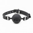 Дышащий силиконовый кляп Plug the ball с диаметром шарика 3 см