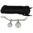 Click to see more details on Набор для бондажа с металлическим аналлоком и веревкой Bondage Plugs With Rope Набор для бондажа с металлическим аналлоком и веревкой Bondage Plugs With Rope