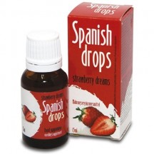 Возбуждающие капли для двоих Spanish Drops Strawberry dreams 15 мл