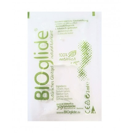 Гипоаллергенная смазка Bio Glide Natural 3 мл, пробник