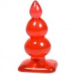 Анальная пробка Gum Drops Triple Bubble Red