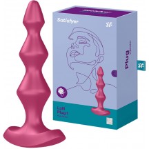 Анальная вибро-ёлочка Satisfyer Lolli Plug 1 розовая