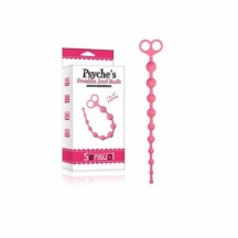 Анальная цепочка розовая Psyche’s Premium Anal Beads