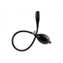 Анальный экспандер надувной AFC Inflatable Silicone Ass Expander Black