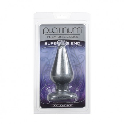 Большая серая пробка Platinum Silicone Большая серая пробка Platinum Silicone