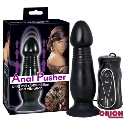 Вибровтулка с пультом Anal Pusher (поступательные движения)