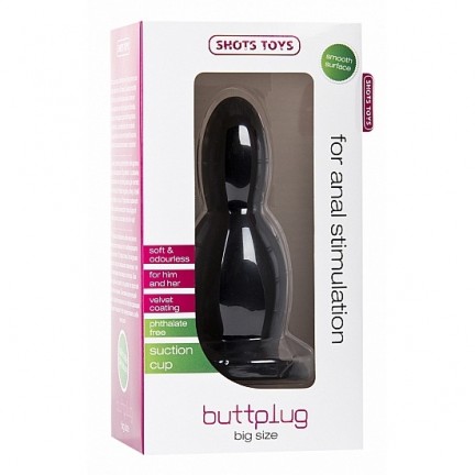 Анальная пробка Butt plug small black