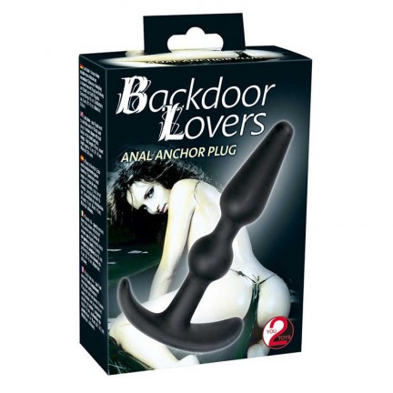 Анальная пробка с шариком Backdoor Lovers