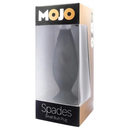 Черная анальная пробка Mojo Small Butt Plug