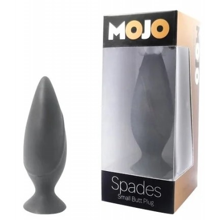 Черная анальная пробка Mojo Small Butt Plug