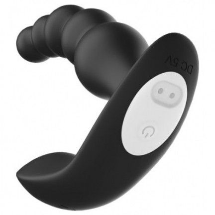 Анальный вибромассажер I-Moon Anal Bead Vibrator c пультом дистанционного управления