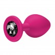 Click to see more details on Анальная пробка Emotions Cutie Small Pink black crystal Анальная пробка Emotions Cutie Small Pink black crystal