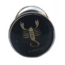 Анальная пробка из стали Zodiac Scorpio S