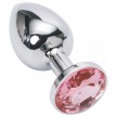 Click to see more details on Анальное украшение Butt Plug Small розовый Анальное украшение Butt Plug Small розовый