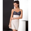 Click to see more details on Кремовая сорочка с синим кружевом Ivone XXL/XXXL Кремовая сорочка с синим кружевом Ivone XXL/XXXL