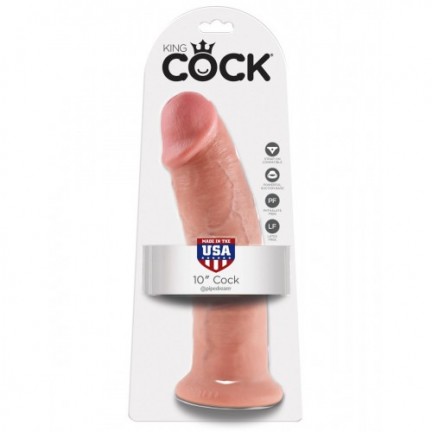 Фаллоимитатор King Cock 10" Cock с присоской