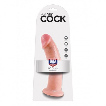 Фаллоимитатор King Cock 9" Cock с присоской