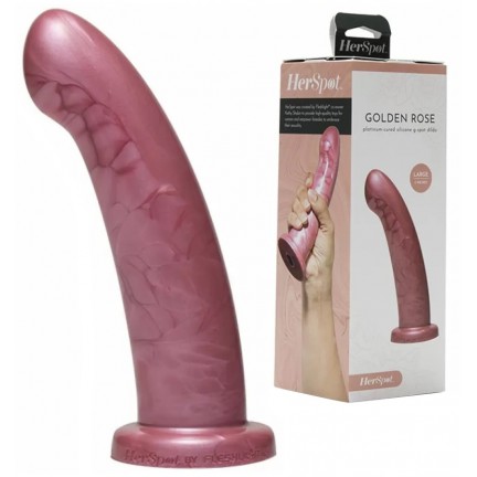 Фаллоимитатор Fleshlight Her Spot Golden Rose Large 18 см