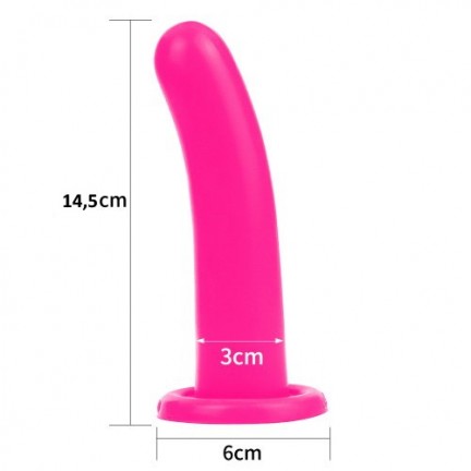 Фаллоимитатор на присоске Holy Dildo Medium розовый 15 см Фаллоимитатор на присоске Holy Dildo Medium розовый 15 см