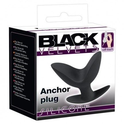 Анальная пробка раскрывающаяся Black Velvets Анальная пробка раскрывающаяся Black Velvets