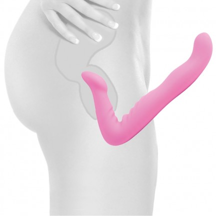 Безремневой страпон FF Elite 8 Strapless Pink Безремневой страпон FF Elite 8 Strapless Pink