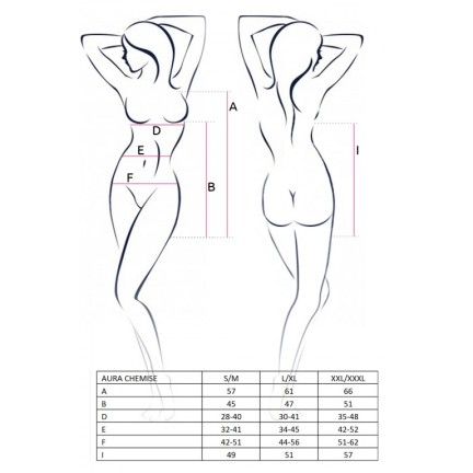 Романтичный черный бэби-долл Lasedi S/M