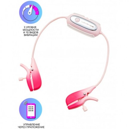 Смарт-вибромассажер для сосков Lovense Gemini