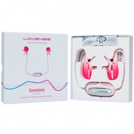 Смарт-вибромассажер для сосков Lovense Gemini
