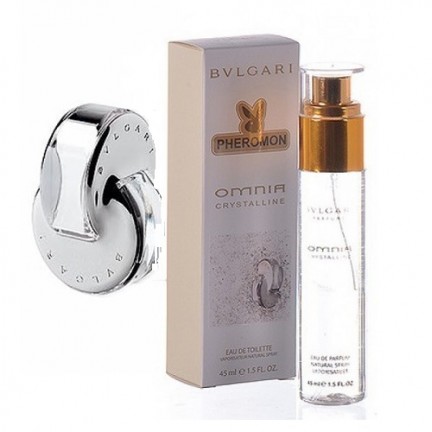 Женские духи с феромонами супер стойкие Bvlgari Omnia Crystalline 45ml