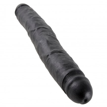 Двухсторонний фаллоимитатор King Cock 12 Dildo Black