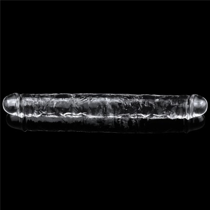 Двойной фаллоимитатор Lovetoy Flawless Clear Double Dildo 30 см