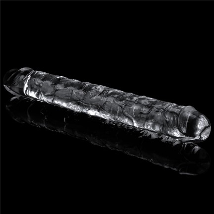 Двойной фаллоимитатор Lovetoy Flawless Clear Double Dildo 30 см