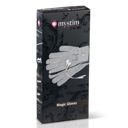 Перчатки для чувственного электромассажа Mystim Magic Gloves