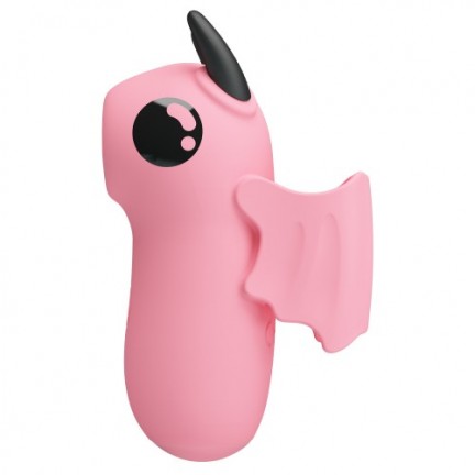 Насадка на палец Pretty Love Magic Devil с электро и вакуумно-волновой стимуляцией