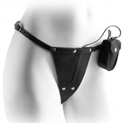 Трусики с электростимуляцией и фиксаторами Fetish Bondage Panty And Cuffs Трусики с электростимуляцией и фиксаторами Fetish Bondage Panty And Cuffs