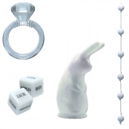Набор секс игрушек White Wedding Kit Набор секс игрушек White Wedding Kit