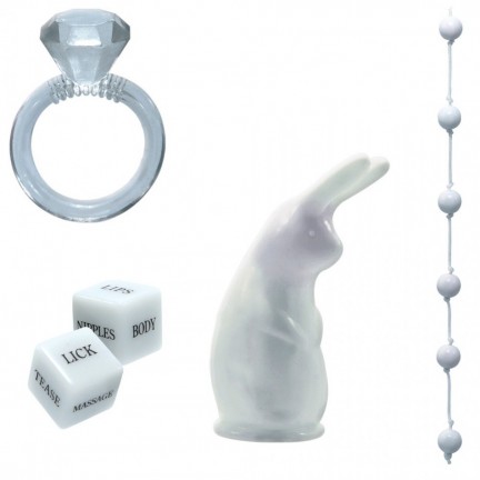 Набор секс игрушек White Wedding Kit