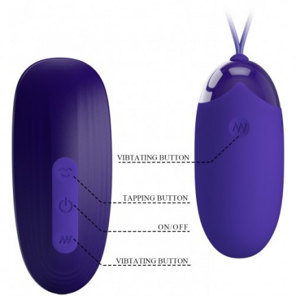 Набор Pretty Love Orthus-Youth с вакуумно-волновым стимулятором и виброяйцом с пультом ДУ