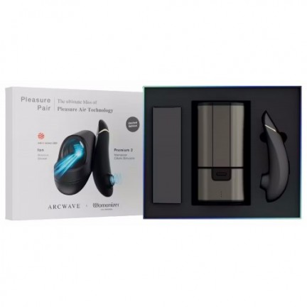 Набор стимуляторов для пар Pleasure Pair ArcWave Ion + Womanizer Premium 2