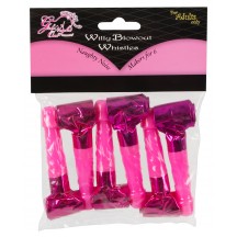 Свистульки Willy Blowout Whistles 6 шт