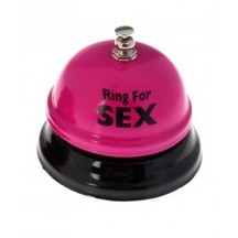 Звонок настольный Ring For Sex, розовый