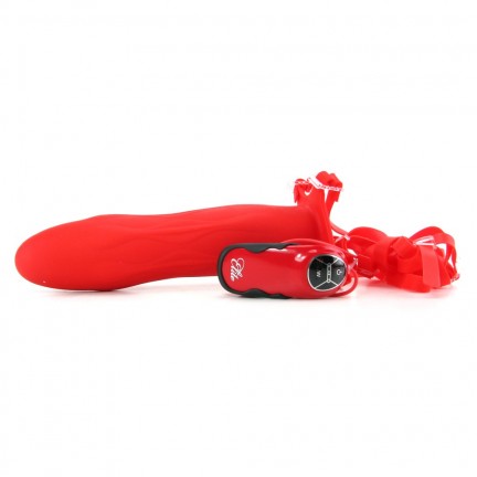 Страпон с вибрацией полый FF Extreme 9in Vibrating Silicone Hollow Strap-On Страпон с вибрацией полый FF Extreme 9in Vibrating Silicone Hollow Strap-On