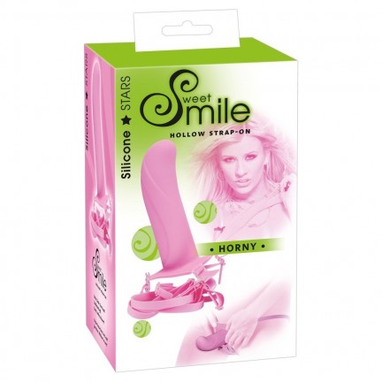 Фаллопротез Smile Horny розовый Фаллопротез Smile Horny розовый