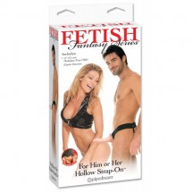 Фаллопротез FFS For Him or Her Hollow Strap-On - Flesh