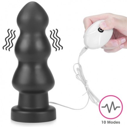 Большая анальная елочка с вибрацией King Sized Vibrating Anal Rigger 20 см