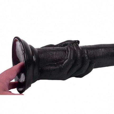 Черный фаллос X-Men Magic Hand Dildo 36 см Черный фаллос X-Men Magic Hand Dildo 36 см