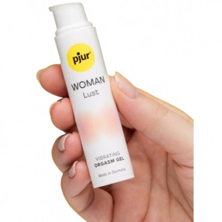Гель Pjur Woman Lust с эффектом вибрации со вкусом клубники 15 мл
