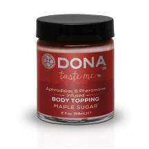 Карамель для тела с феромонами и афродизиаками Dona Body Topping Maple Sugar